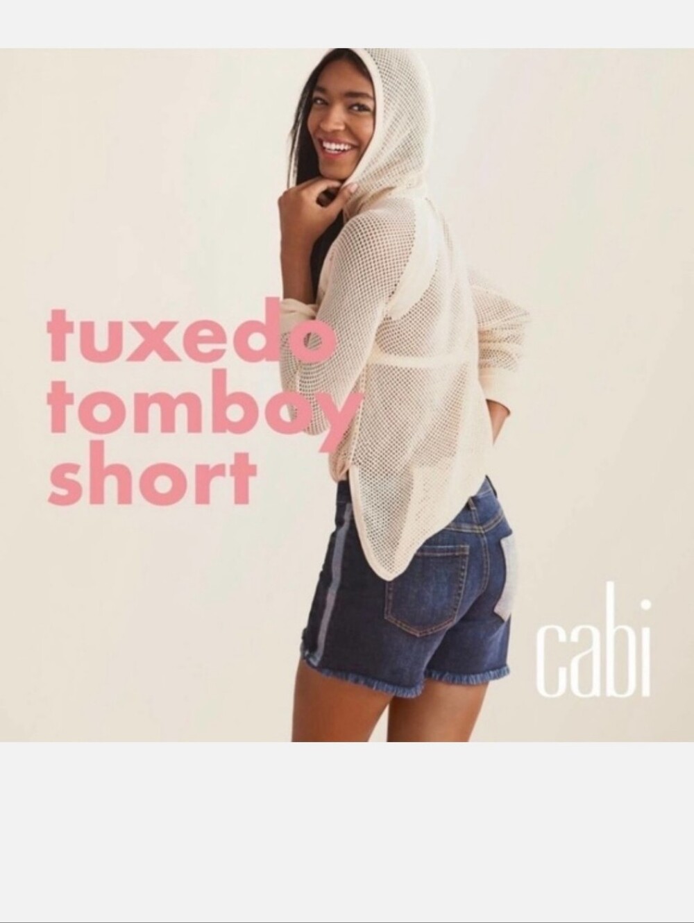 CAbi Tuxedo Tomboy Shorts -8